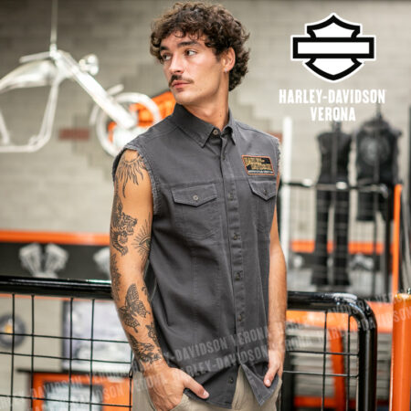 Camicia senza maniche Harley-Davidson® Vintage Drop H