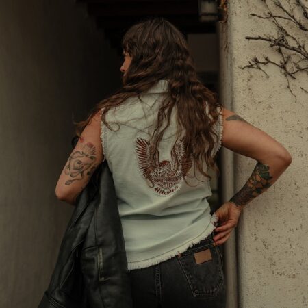 Camicia senza maniche in jeans Harley-Davidson® Vintage