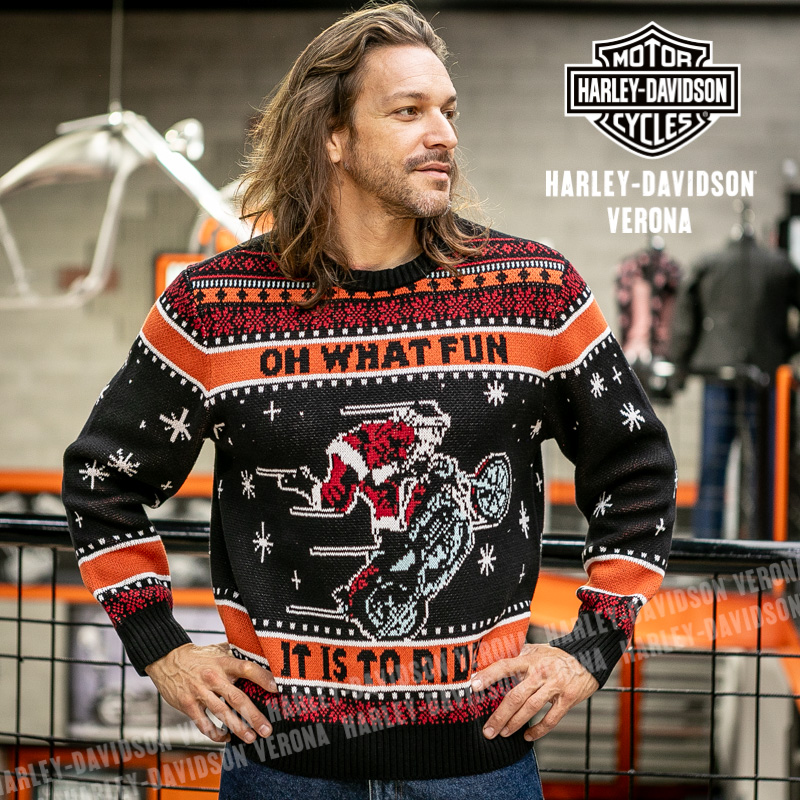 Maglione natalizio Harley-Davidson® Oh What Fun It Is To Ride