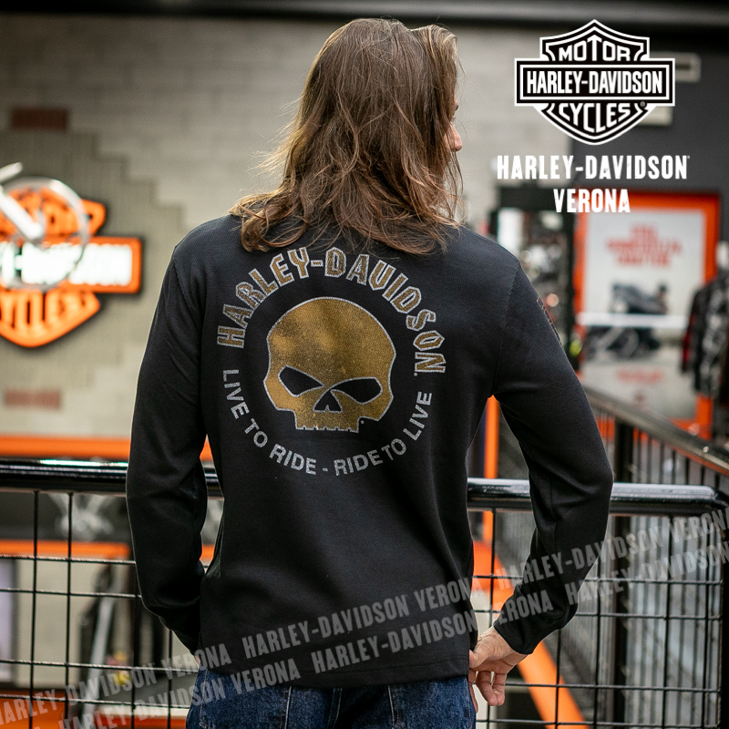 Maglia termica a maniche lunghe Harley-Davidson® Willie G Dark Custom