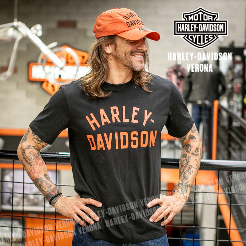 Set t-shirt e cappellino Harley-Davidson® Racer Font
