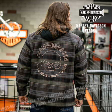 Giacca-camicia con cappuccio Harley-Davidson® Willie G Dark Custom