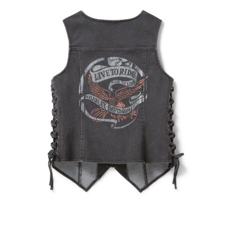 Gilet in denim Harley-Davidson® Live to Ride
