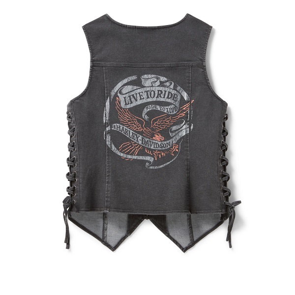 Gilet in denim Harley-Davidson® Live to Ride