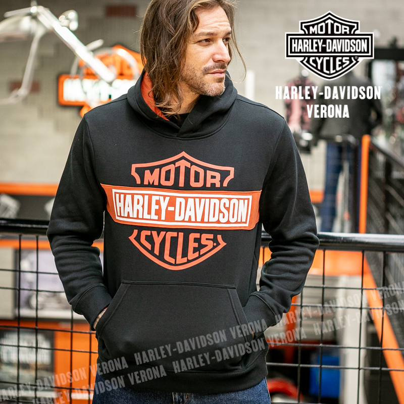 Felpa con cappuccio Harley-Davidson® Essential Bar & Shield