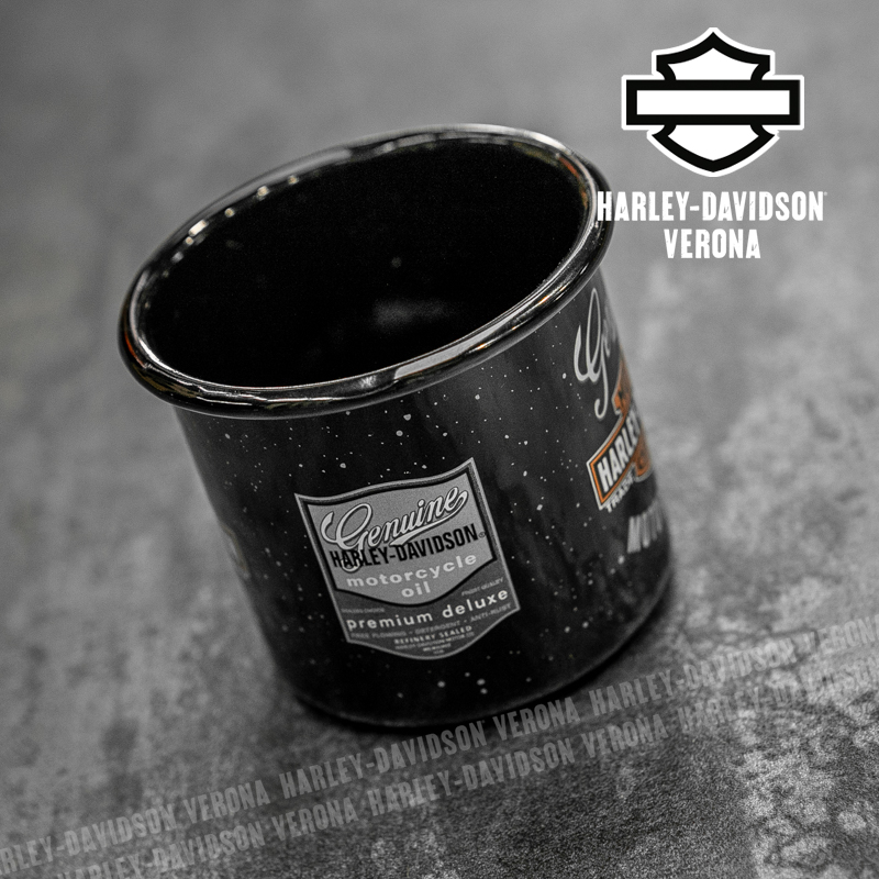 Tazza in metallo smaltato Harley-Davidson® Genuine Classic - immagine 4