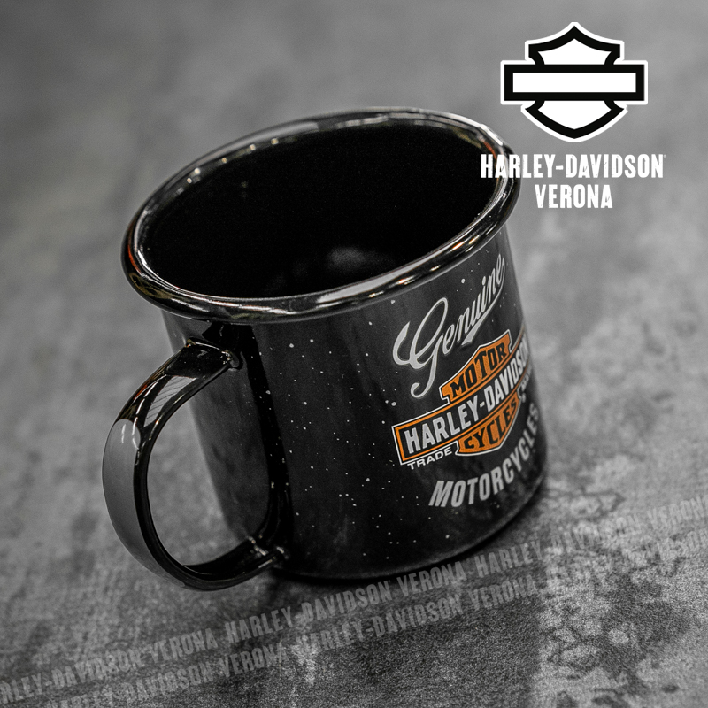 Tazza in metallo smaltato Harley-Davidson® Genuine Classic