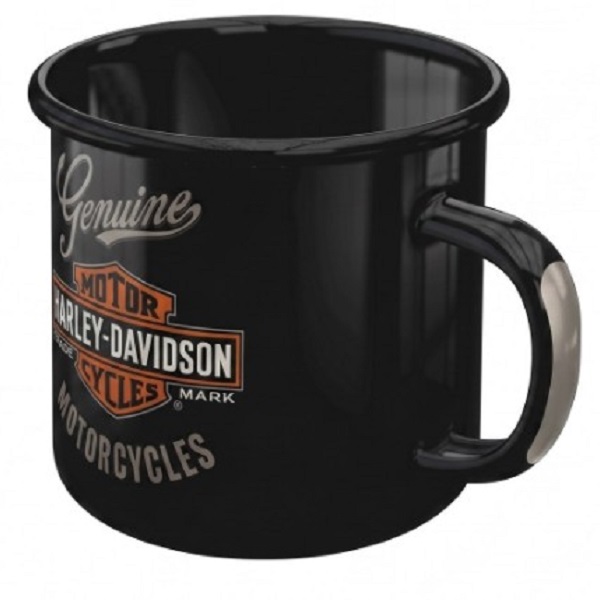 Tazza in metallo smaltato Harley-Davidson® Genuine Classic