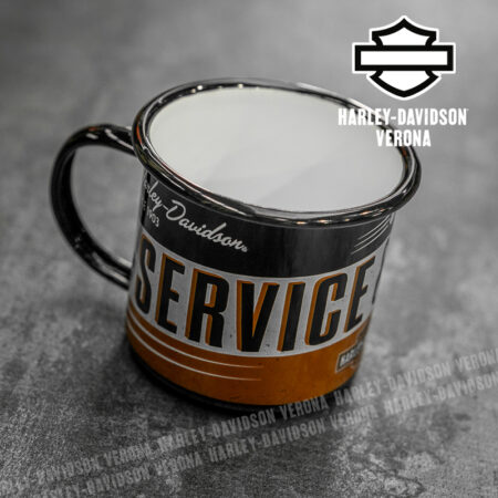 Tazza in metallo smaltato Harley-Davidson® Service