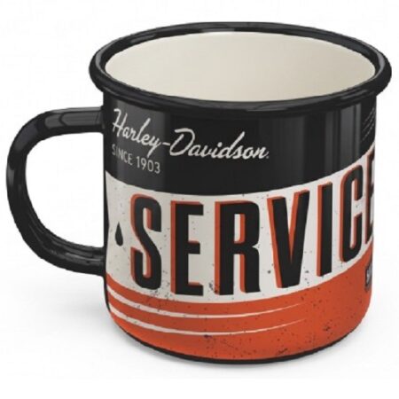 Tazza in metallo smaltato Harley-Davidson® Service