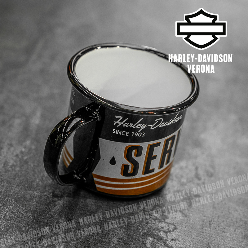 Tazza in metallo smaltato Harley-Davidson® Service - immagine 3