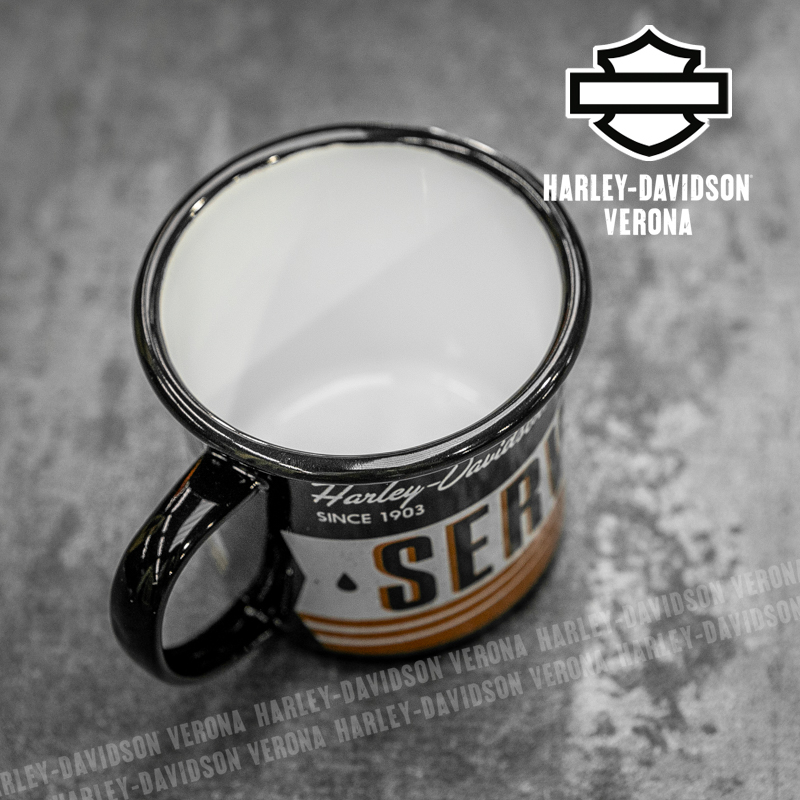 Tazza in metallo smaltato Harley-Davidson® Service - immagine 4