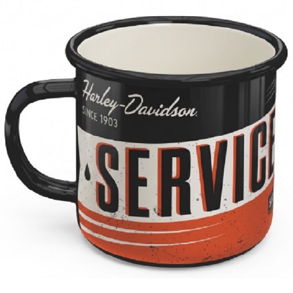 Tazza in metallo smaltato Harley-Davidson® Service