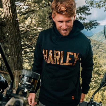 Felpa con cappuccio Realtree® per Harley-Davidson® - Black