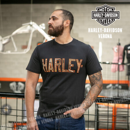 T-shirt Harley-Davidson® per Realtree® - Black