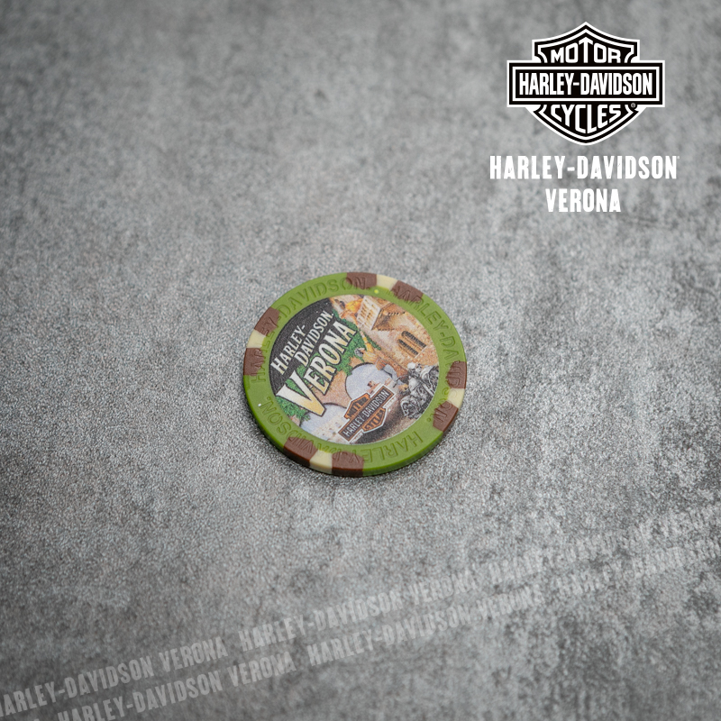 Poker chips Harley-Davidson® Verona Brown/Olive/Tan