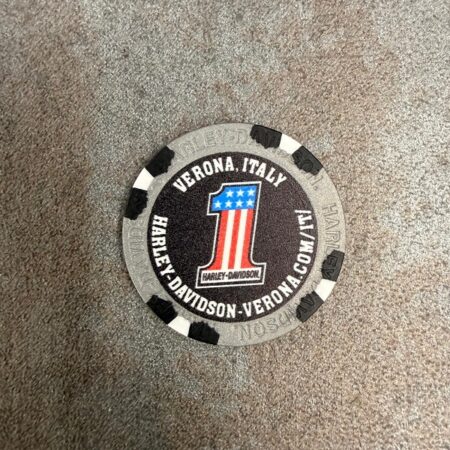 Poker chips Harley-Davidson® Verona Metallic Silver