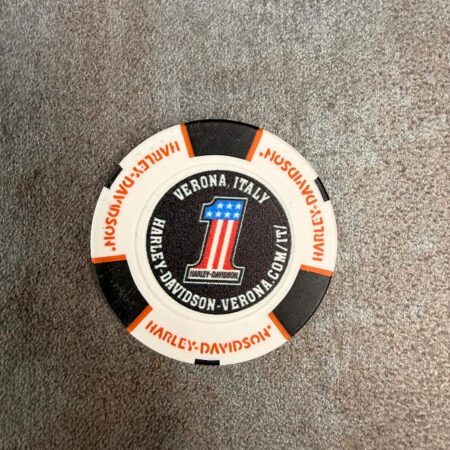 Poker chips Harley-Davidson® Verona White W/Black
