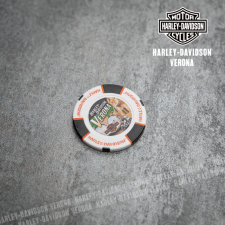 Poker chips Harley-Davidson® Verona White W/Black