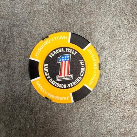 Poker chips Harley-Davidson® Verona Yellow