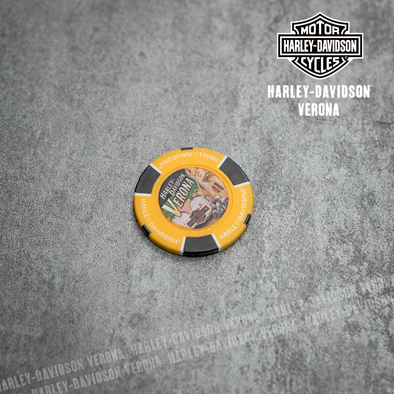 Poker chips Harley-Davidson® Verona Yellow
