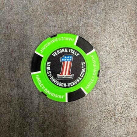 Poker chips Harley-Davidson® Verona Neon Green