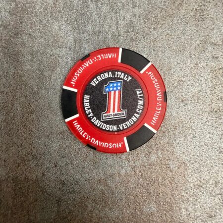 Poker chips Harley-Davidson® Verona Flaming Red