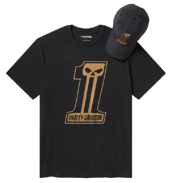 Set t-shirt e cappellino Harley-Davidson® Willie G Dark Custom