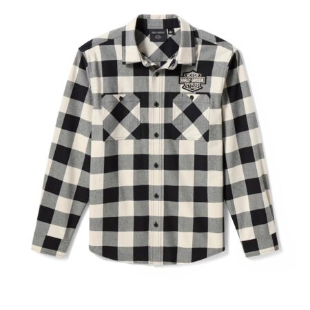 Camicia a maniche lunghe Harley-Davidson® American Classic Buffalo - Birch & Harley Black