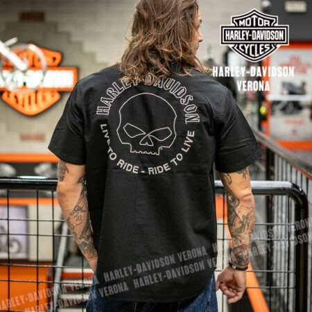 Camicia Harley-Davidson® Willie G Dark Custom Mechanics