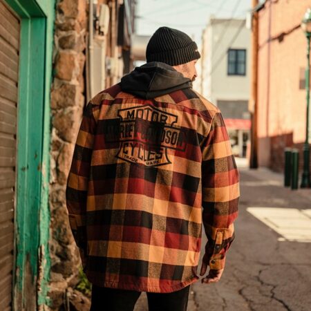 Giacca-camicia con cappuccio Harley-Davidson® American Classic