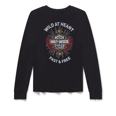 Maglia a maniche lunghe Harley-Davidson® Bing Iron Rose