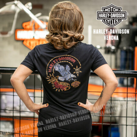 T-shirt Harley-Davidson® Bling Thorns & Talons - Harley Black