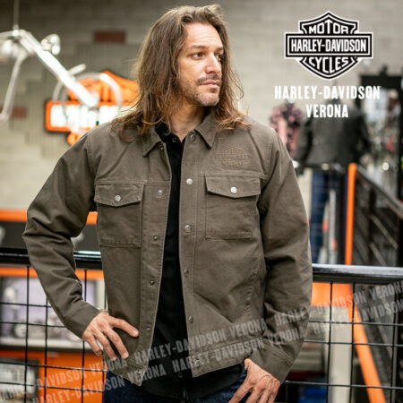 Giacca Harley-Davidson® Heritage Mechanics - Black Olive