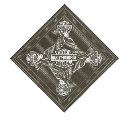 Bandana Harley-Davidson® Patent Bar & Shield - Grape Leaf