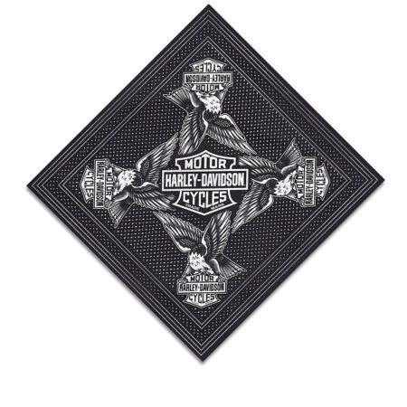 Bandana Harley-Davidson® Patent Bar & Shield – Harley Black